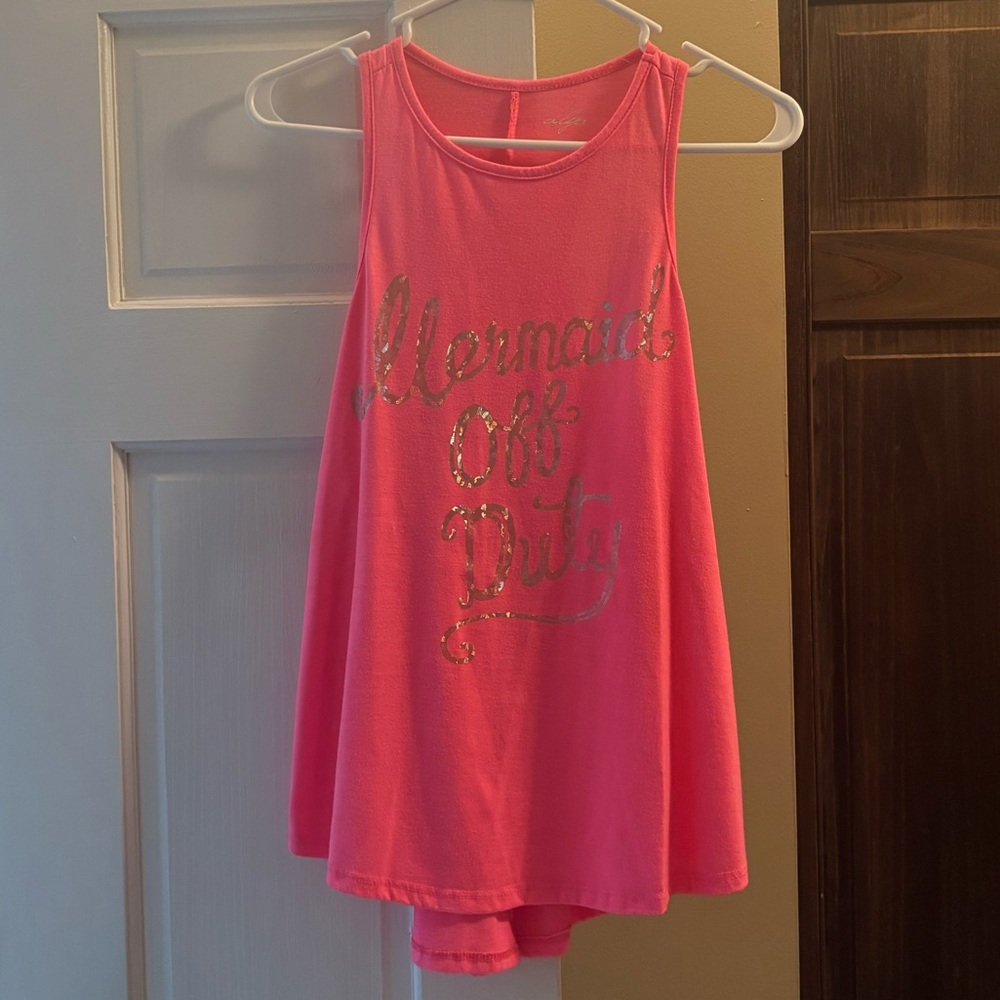 Alya Bright Pink Tank Top